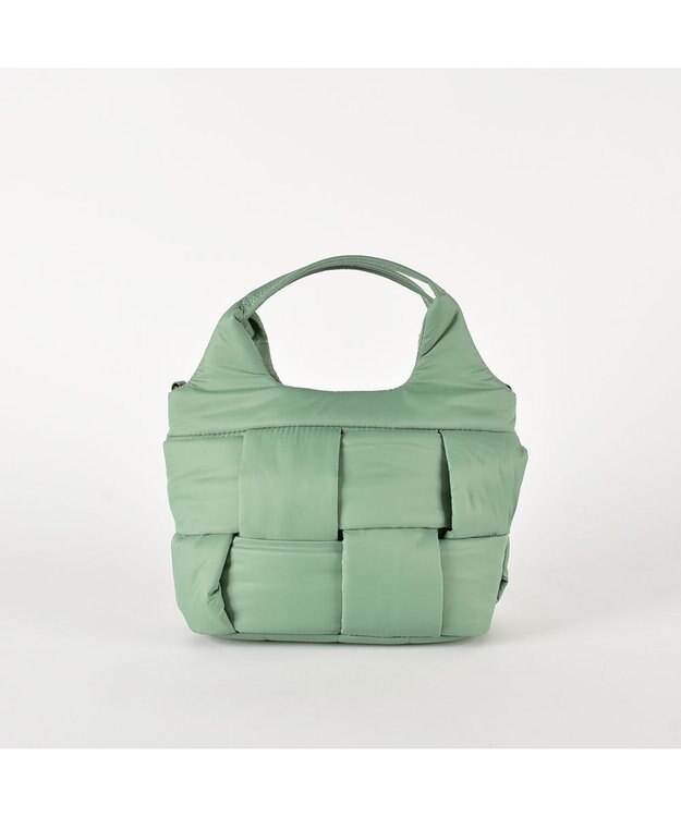 Y'SACCS ボンディングメッシュ　2WAYミニトート ライトグリーン