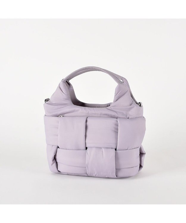 Y'SACCS ボンディングメッシュ　2WAYミニトート ラベンダー