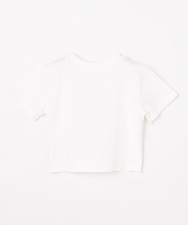 ANY KIDS 【2点セット】Tシャツ×レース キャミソールチュニック ホワイト