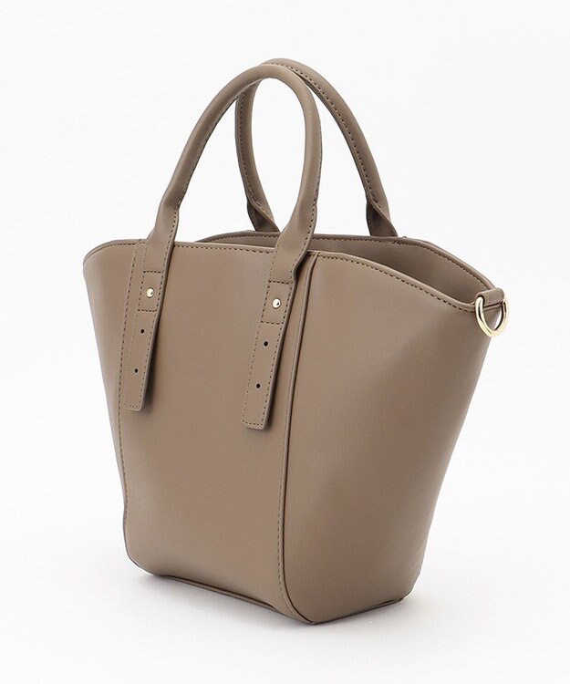 ANY 【２WAY】ワイド ショルダーバッグ キャメル系