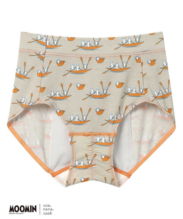 une nana cool 【ムーミン】MOOMIN × une nana ccol　ナイト用サニタリーショーツ BE
