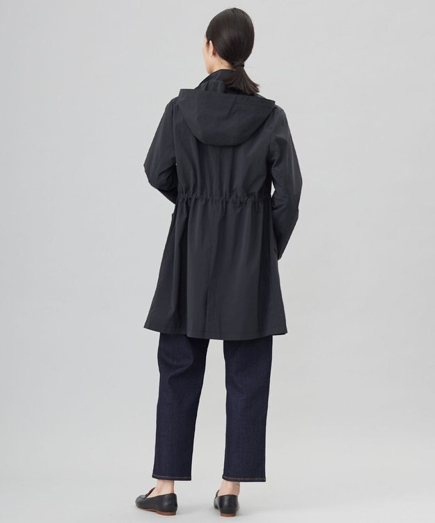 J.PRESS LADIES L 【洗える・撥水】Artirosa モッズ コート ネイビー系