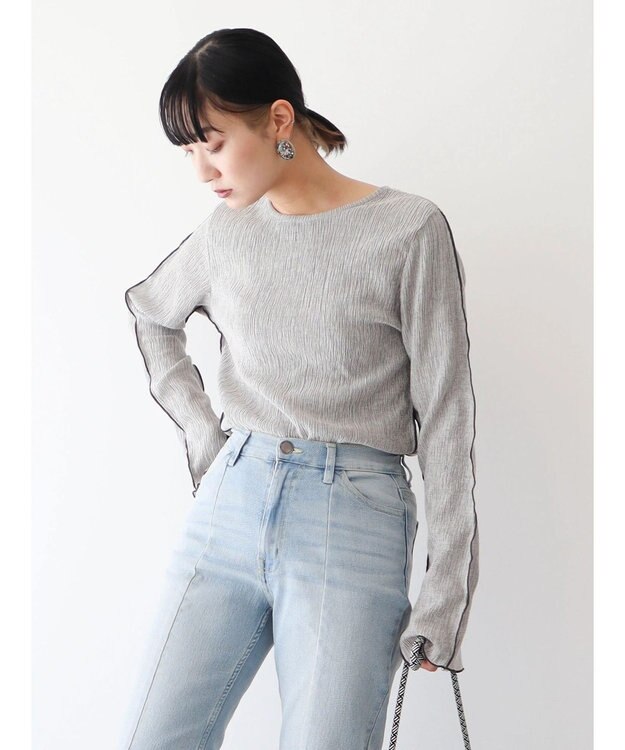 Green Parks ＫＢＦ　シャーリングロンＴＥＥ Gray Beige