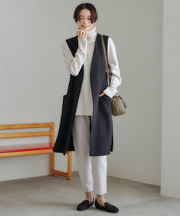 UNFILO 【洗える】ウォームポンチ 暖パン アイボリー系