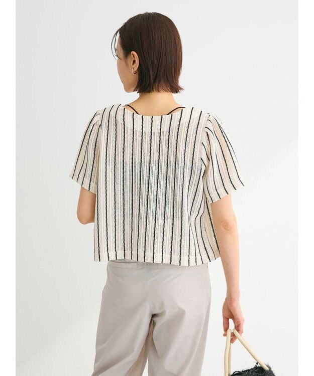 Green Parks ラッセルレースカットプルオーバー Ecru