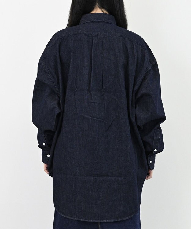 LENO DOUBLE POCKETS SHIRTS《UNISEX》デニムシャツ INDIGO