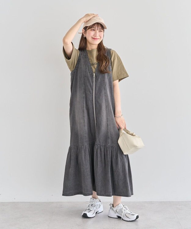 Green Parks ｅｖｅｒｙｗａｌｋ．コーデュロイロゴキャップ Ivory