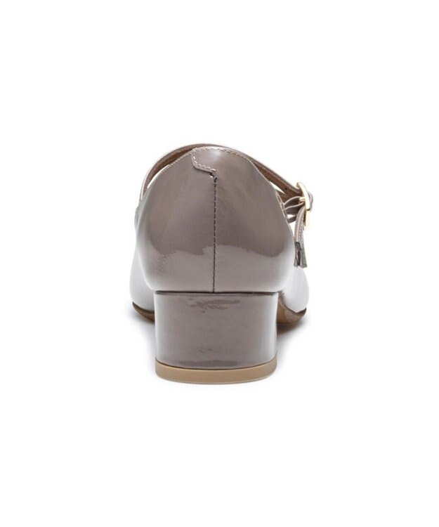 REGAL FOOT COMMUNITY 【リーガルレディース】F52R ダブルストラップパンプス パンプス ブラックエナメル