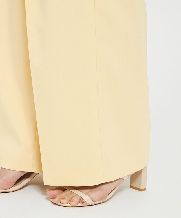 uncrave ツイミーツイル ワイドパンツ イエロー