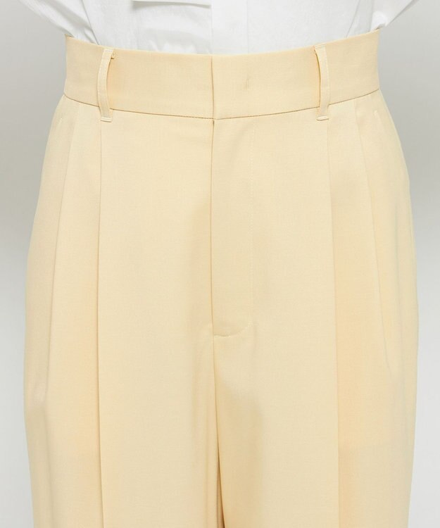 uncrave ツイミーツイル ワイドパンツ イエロー