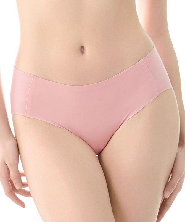 BRADELIS New York 【BRADELIS FIT】シームレスビキニ 360度方向によく伸びてフィット感抜群 ローズベージュ