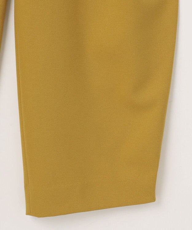 自由区 S 【カタログ掲載】Peソフトツイルラップワイド パンツ マスタード