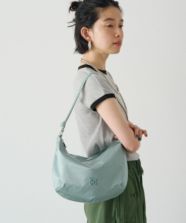 russet クラウズナイロン2WAYショルダーバッグ(CE-1621) Sax