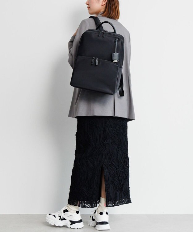 ACE BAGS & LUGGAGE Jewelna Rose フレイヤ・リュック エアリィ A4/14.0インチPC収納 16262 ジュエルナローズ オールブラック