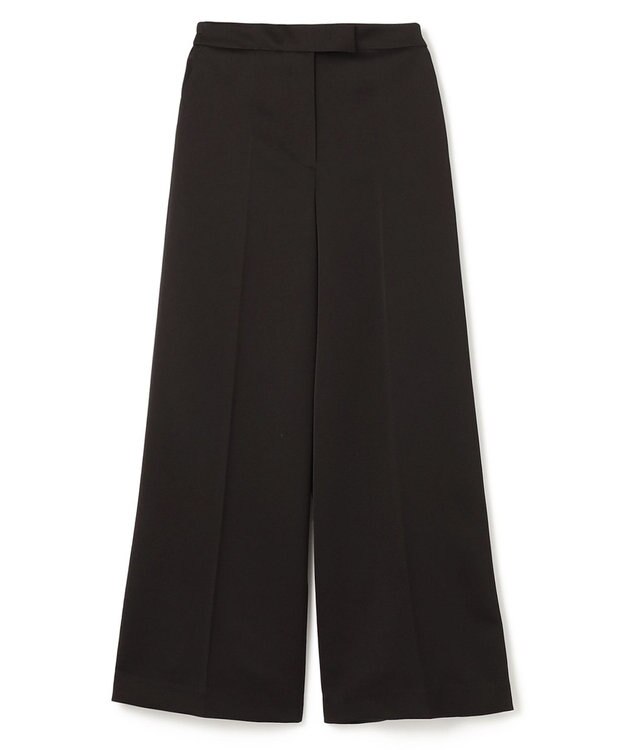 JOSEPH 【洗える】ドレーピーベネシャン　ワイドトラウザーズ Black