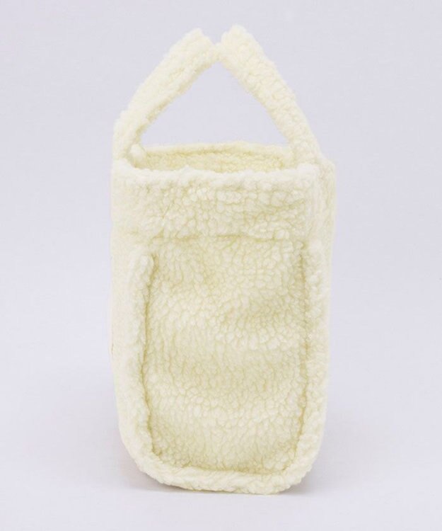 LeSportsac SMALL TWO WAY DENIM TOTE/ホワイトデニム/クリームシェルパ ホワイトデニム/クリームシェルパ