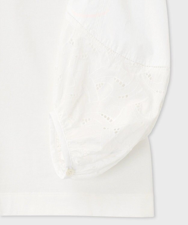 Paul Smith レース コンビ カットソー ホワイト