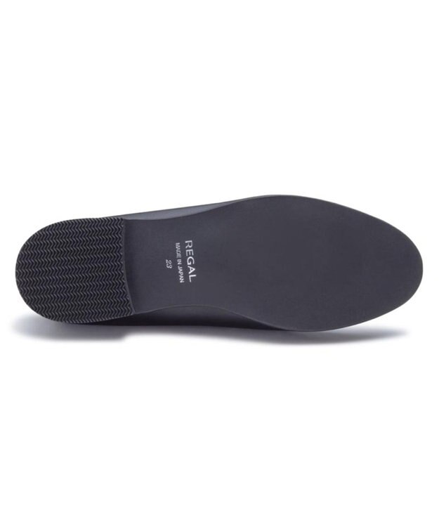 REGAL FOOT COMMUNITY 【リーガルレディース】F83R デッキタイプローファー カジュアルシューズ ブラック