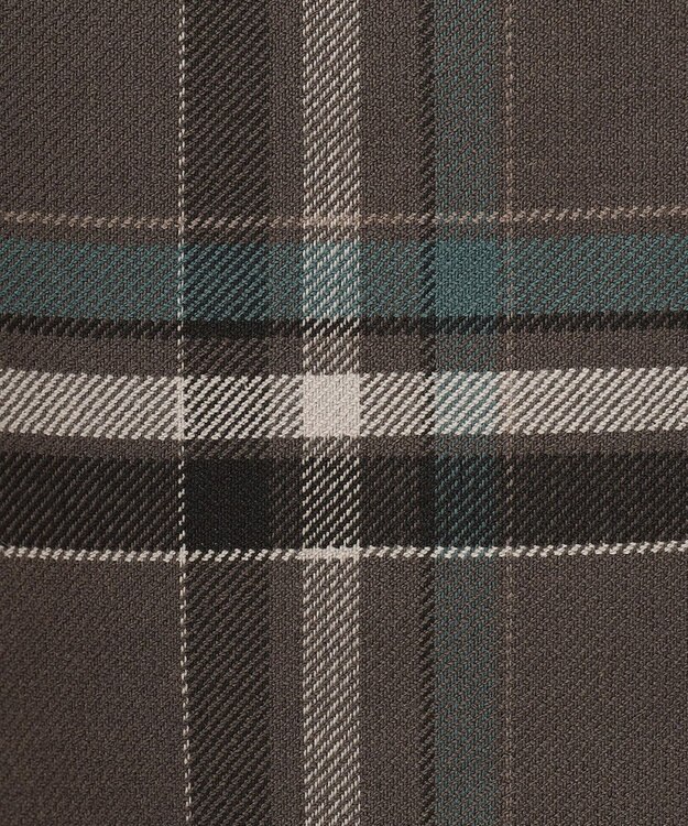 ANY SIS 【美人百花10月号掲載】2WAYリバーシブルラップ スカート ブラウンチェック×キャメル