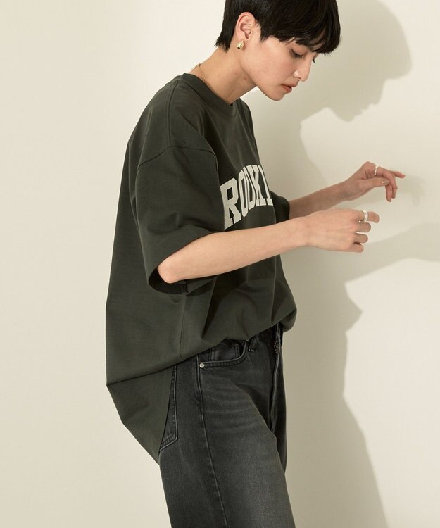 AMERICAN HOLIC BROOKLYN カレッジロゴBIGTシャツ Charcoal Gray