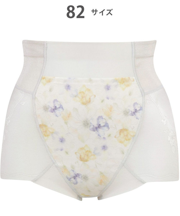 Wing ガードル 【ハミデンヌ】 ウエストのハミ肉すっきりカバー ショート丈 KQ2585 ウイング／ワコール シェルベージュ