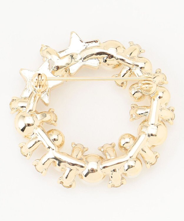 組曲 スターパールブローチ ゴールド系