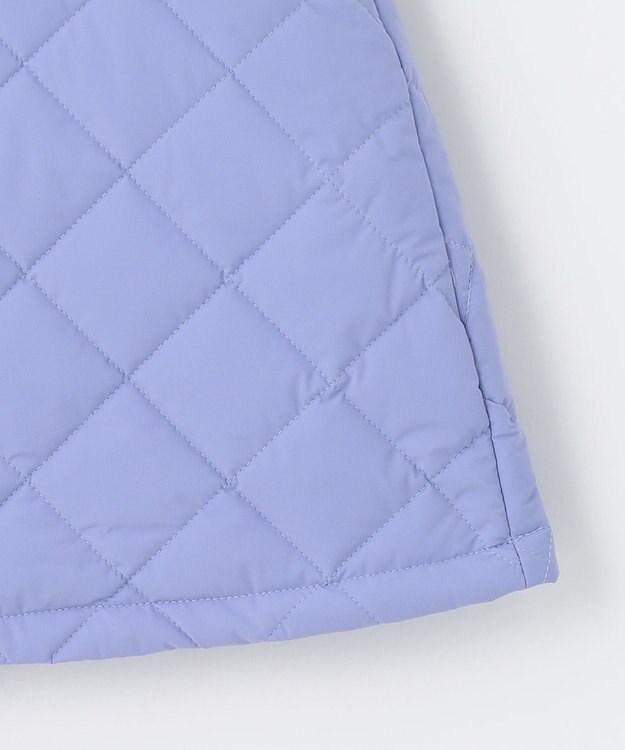 23区GOLF レディな防寒アイテム【WOMEN】ダイヤキルト 中綿スカート 保温性◎寒い朝に最適 ふじ色系