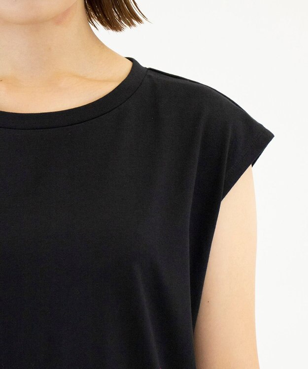 KASHIYAMA ハイゲージジャージーワンピース 黒