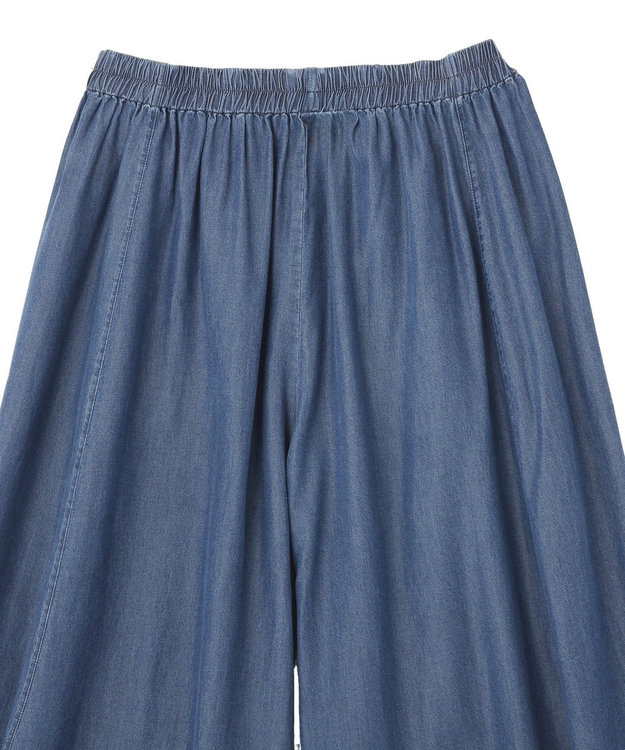 YECCA VECCA デニムコクーンドレープパンツ Indigo