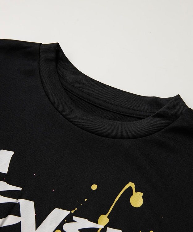 OP／FILA 【SEVEN2】ストリ－トデザインロゴTシャツ ブラック