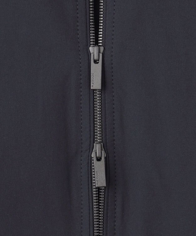 JOSEPH HOMME レボソエンブロイダリー　ジップアップブルゾン ブラック系