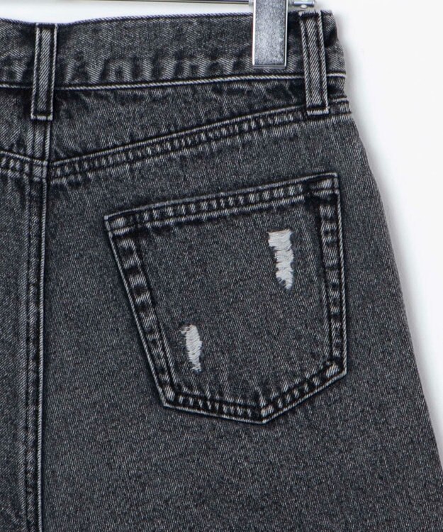 WEGO ダメージデニムショートパンツ ブラックその他