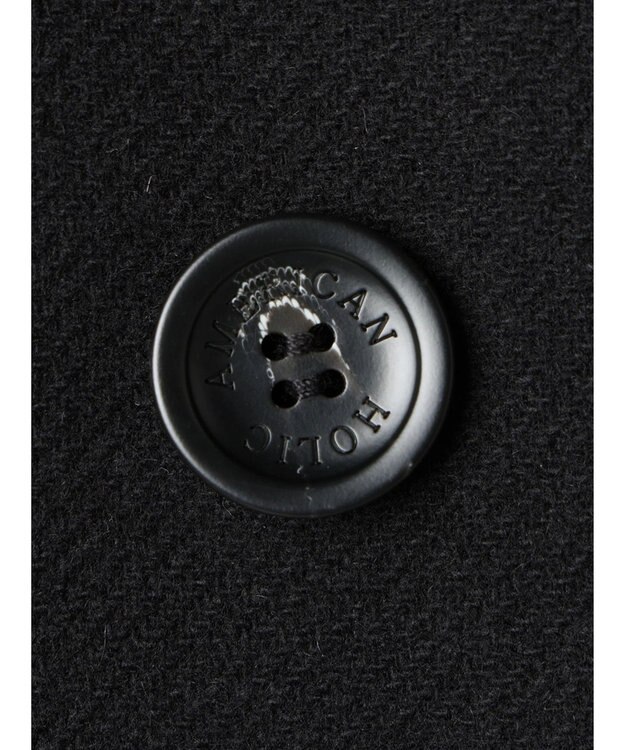AMERICAN HOLIC 【匠】ドロップショルダーチェスターＢＩＧコート Black