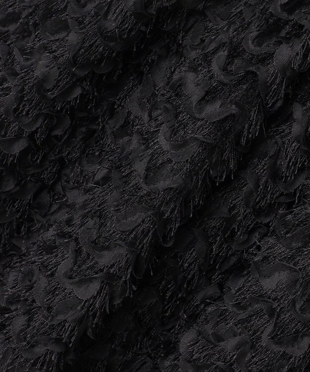 組曲 L ペタルチュール スカート ブラック系