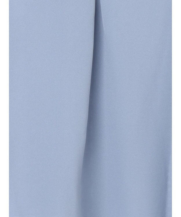 Te chichi 【WEB限定カラーあり】フロントレース5分袖ブラウス ブルー