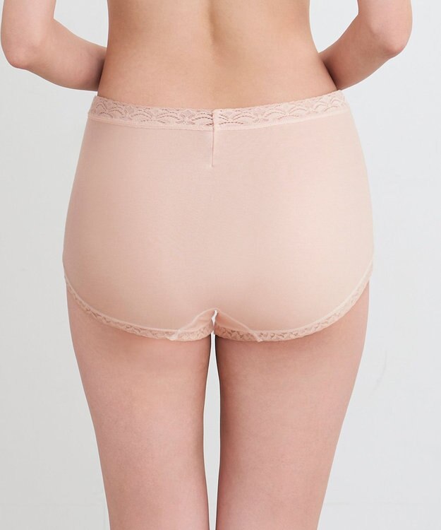 WACOAL 【ディアヒップ】 ショーツ はきこみ丈ふかめ 綿混(身生地) ヒップを包みこむフィット感 やさしいはきごこち PPA112 /ワコール シェルベージュ