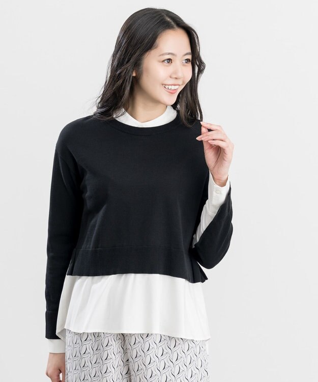 ONWARD Reuse Park 【23区】ニット春夏 ブラック