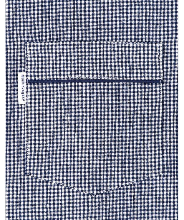 ワコール／睡眠科学 【メンズパジャマ】　5分袖　長ズボン　綿100%　楊柳素材　睡眠科学／ワコール　YGT139 コン