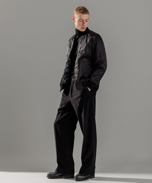 JOSEPH HOMME フォトグラフィックロンドン  MA-1 ブラック系