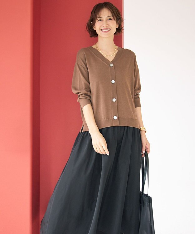 自由区 【SHIHOさん着用・重ね付けにもおすすめ】ラウンドグレイン ネックレス マットゴールド