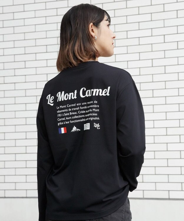 SHARE PARK LADIES 【UVケア・吸水速乾・ストレッチ・軽量 】バックプリントTシャツ（S・Mサイズ） ブラック系