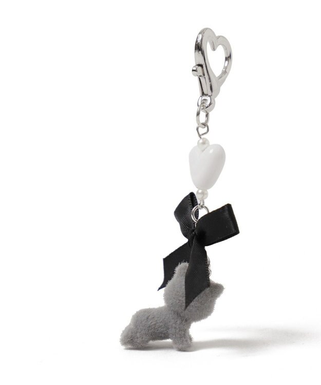 WEGO ハイハイキャットキーホルダー グレー