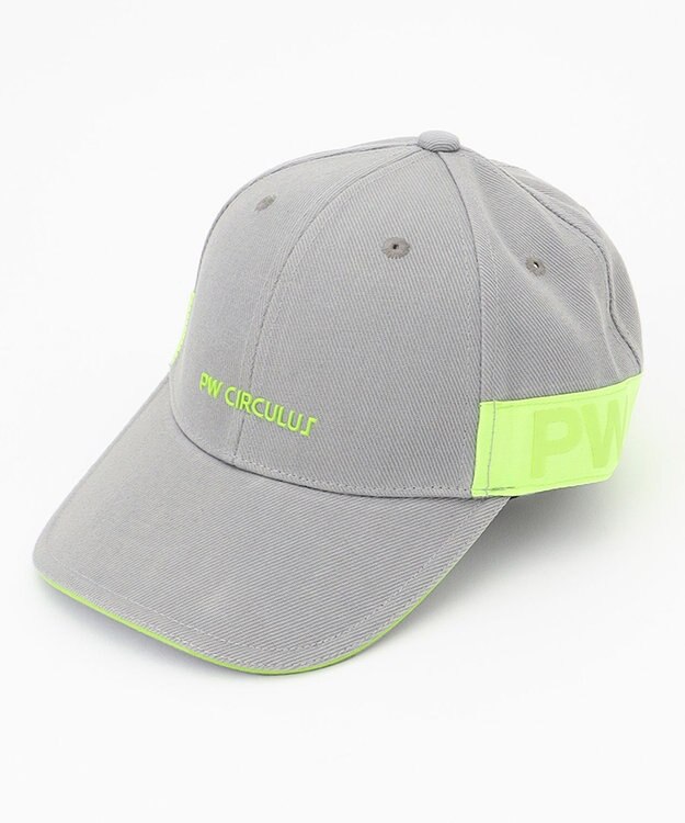 PW CIRCULUS 【UNISEX】ロゴ キャップ ライトグレー系