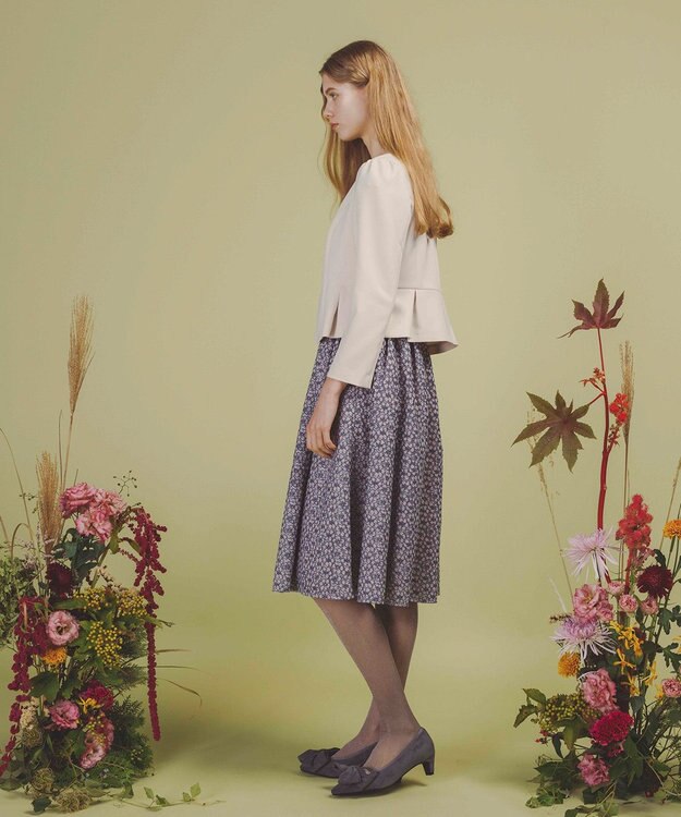 TOCCA 【洗える・消臭】BUTTERFLY WING ジャケット ベージュ系