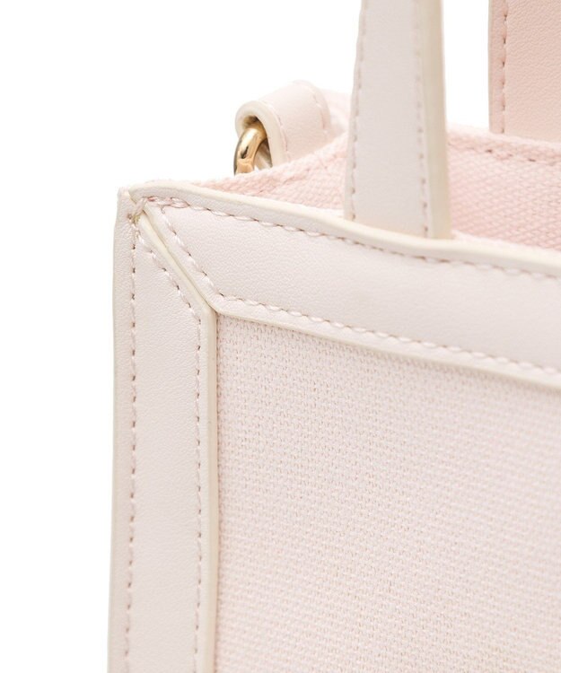 Maison de FLEUR sakuraスクエア2Wayトートバッグ Pink