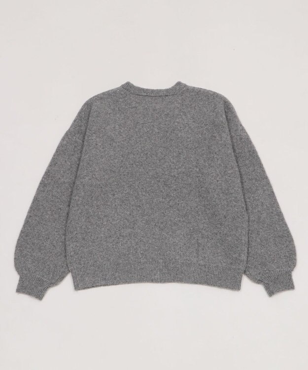 WEGO 【2025年秋冬新作】フラッフィーグラフィックニットBIGプルオーバー 柄9