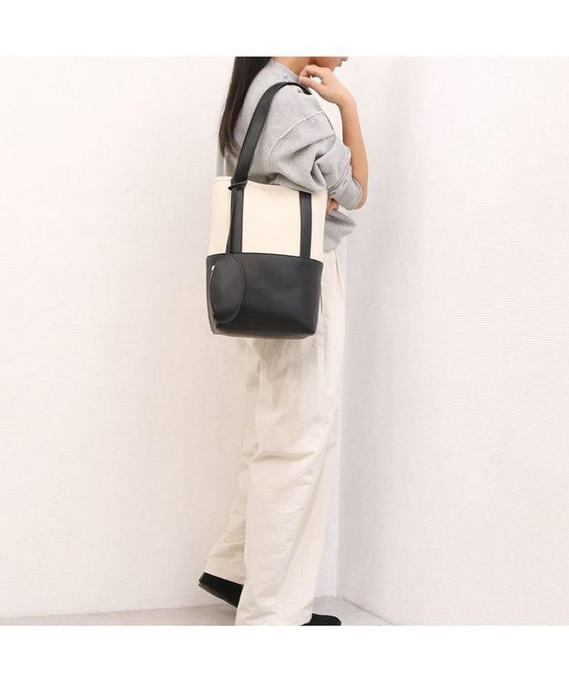 UNBILLION カシュカシュ cachecache / サニーデイキャンバスバケツトート ブラック