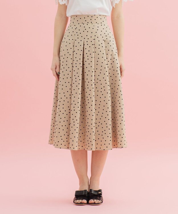 TOCCA 【洗える】PRINTEMPS スカート ベージュ系5