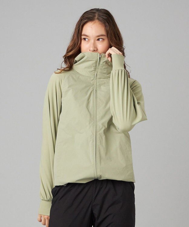 Chacott Chacott BALANCE ハイブリッド中わたジャケット カーキ