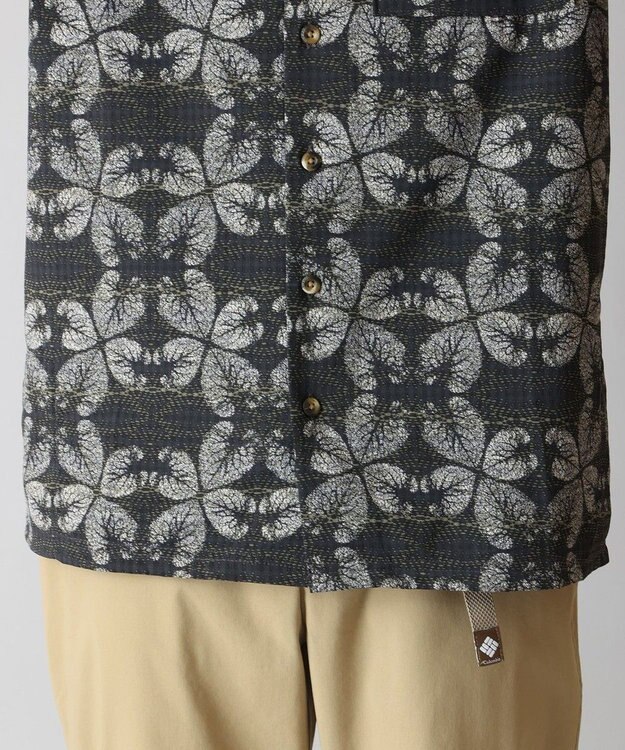 Columbia Columbia/ ユーティライザープリントキャンプシャツ /コロンビア Shark Floreidoscope